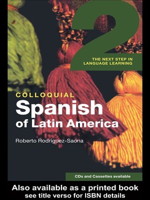 cover image of Colloquial Spanish of Latin America 2